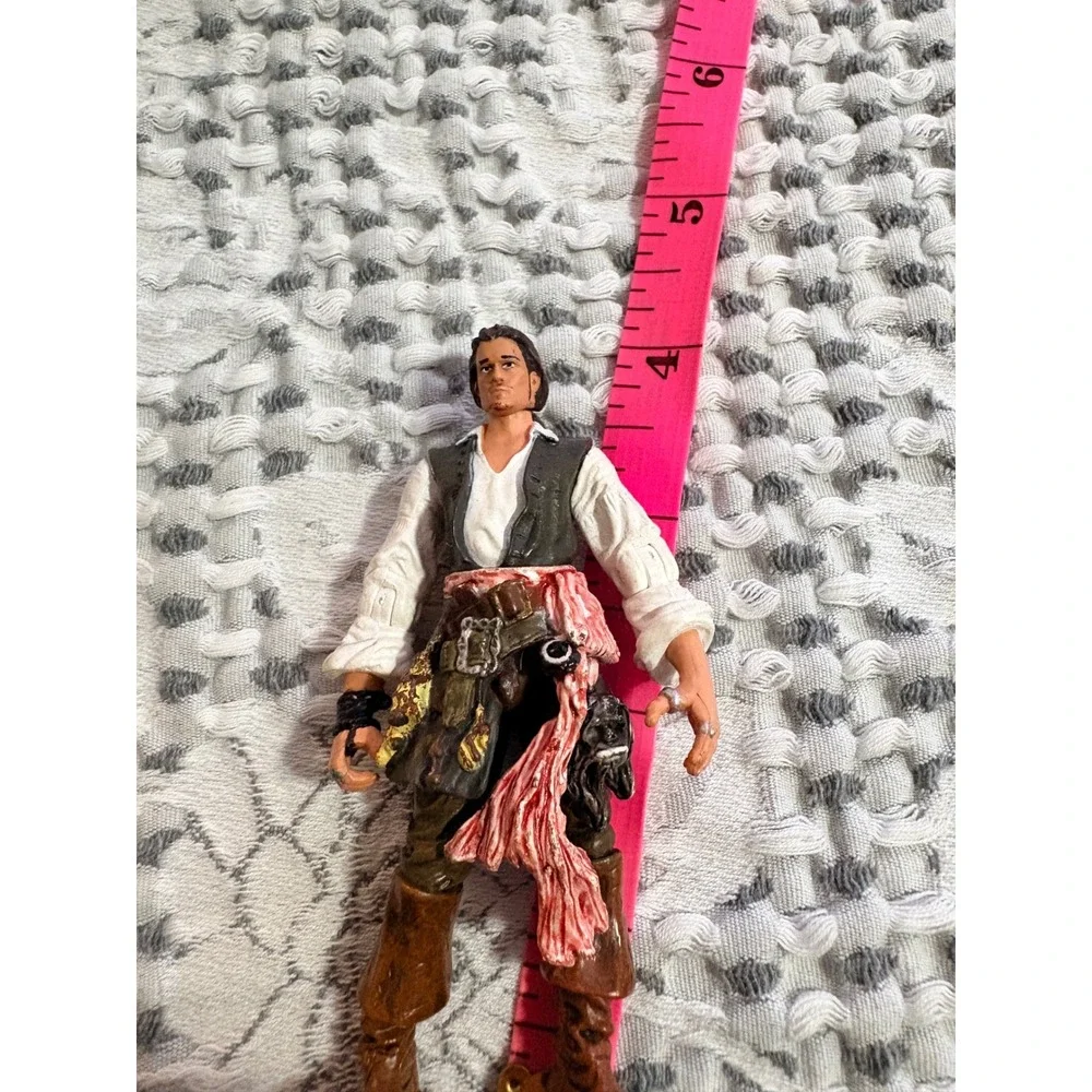 Disney Pirates of the Caribbean Will Turner 4 Inch Action Figure Zizzle 2006